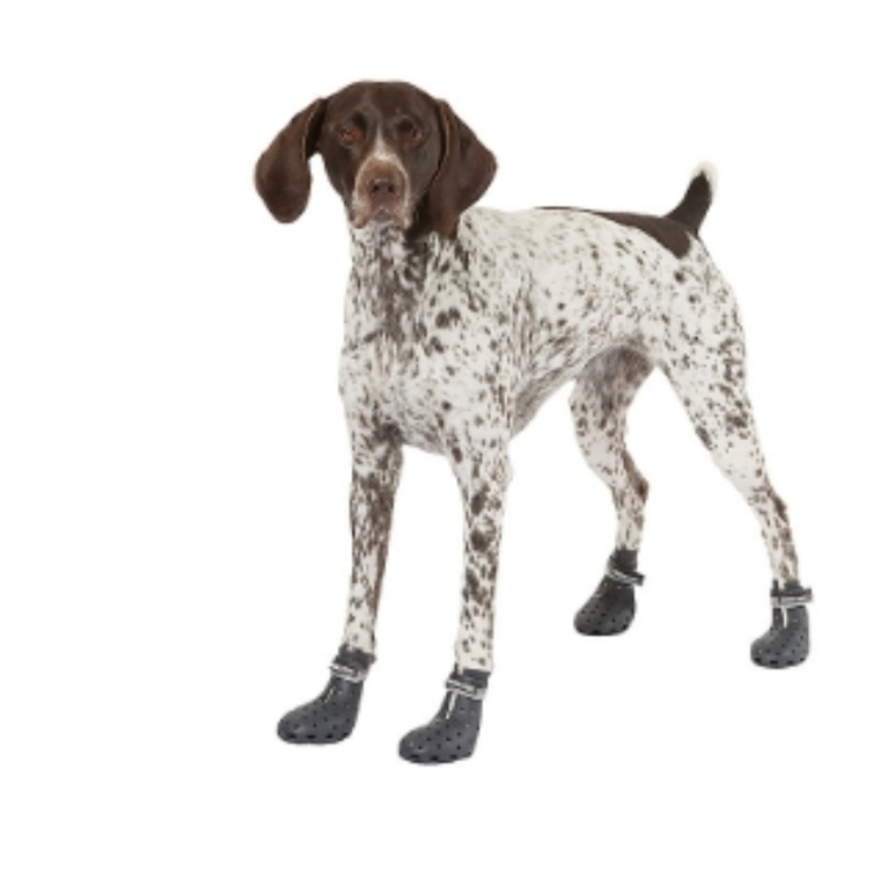 Arcadia Trail Cold Weather Dog Boots Black/Gray Medium